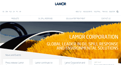 Desktop Screenshot of lamor.com