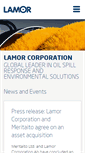 Mobile Screenshot of lamor.com